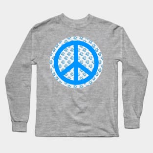 FLOWER Children Peace Sign Long Sleeve T-Shirt